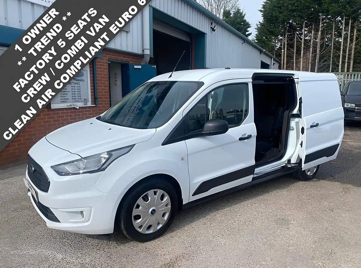 Used 2020 Ford Transit Connect Trend White - Interior and Exterior details 2