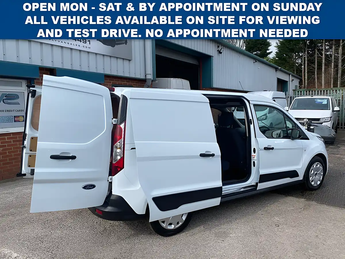 Used 2020 Ford Transit Connect Trend White - Interior and Exterior details 6