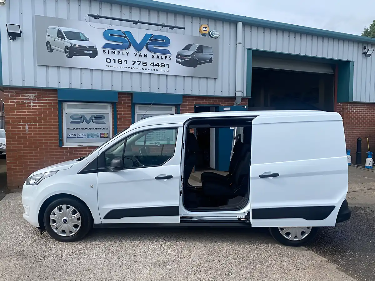 Used 2020 Ford Transit Connect Trend White - Interior and Exterior details 9