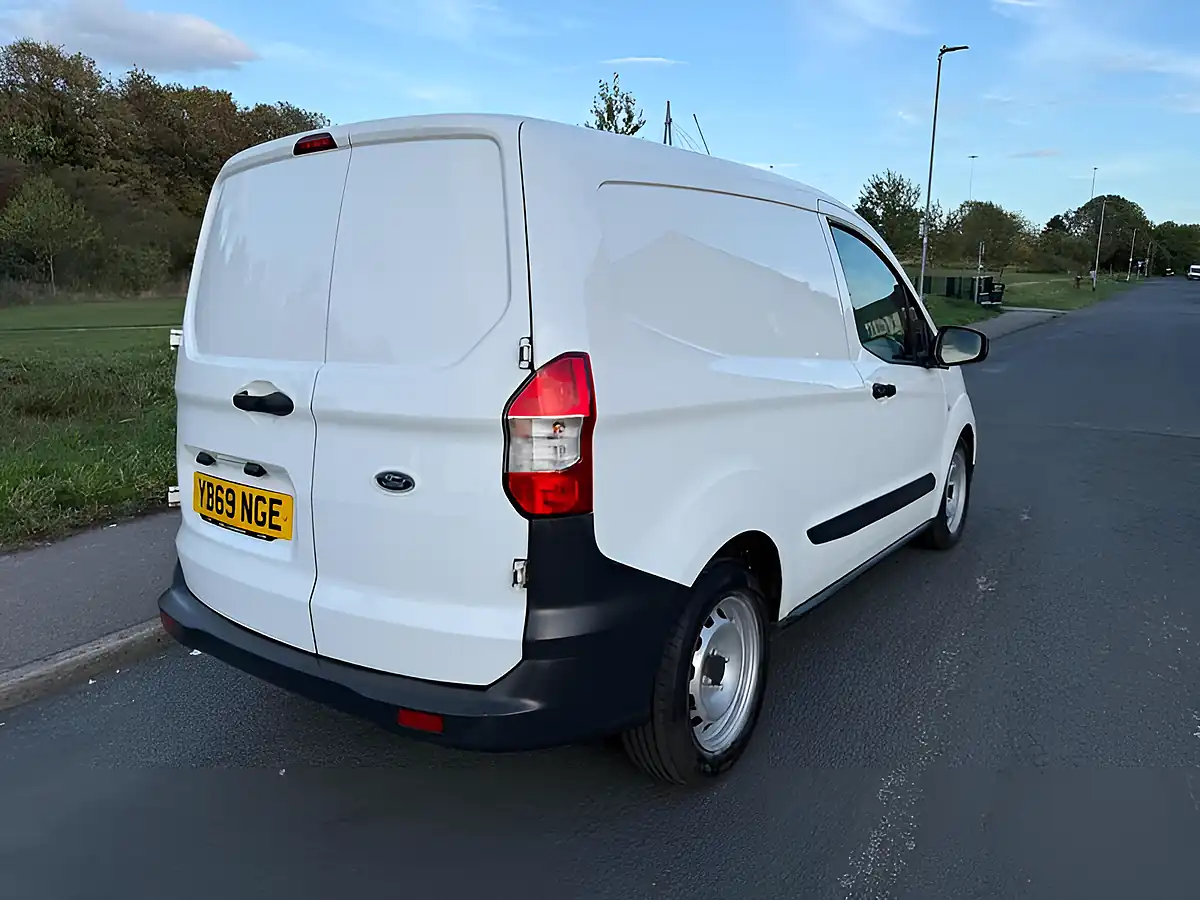 Used 2020 Ford Transit Courier L1 White - Interior and Exterior details 2