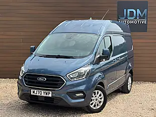 Used 2020 Ford Transit Custom 300 Limited L1-H2 Blue - Interior and Exterior details 8