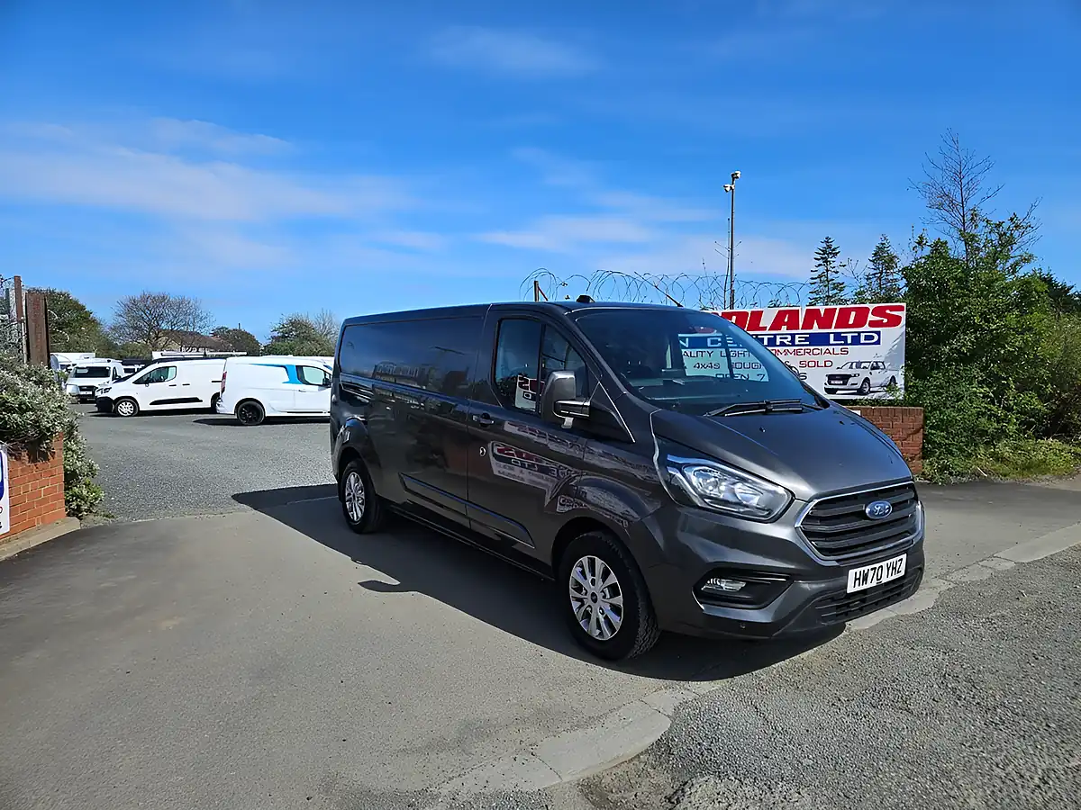 Used 2020 Ford Transit Custom 300 Limited Lwb Grey - Front View