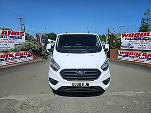 Used 2020 Ford Transit Custom 320 Limited Crew Van White - Interior and Exterior details 3