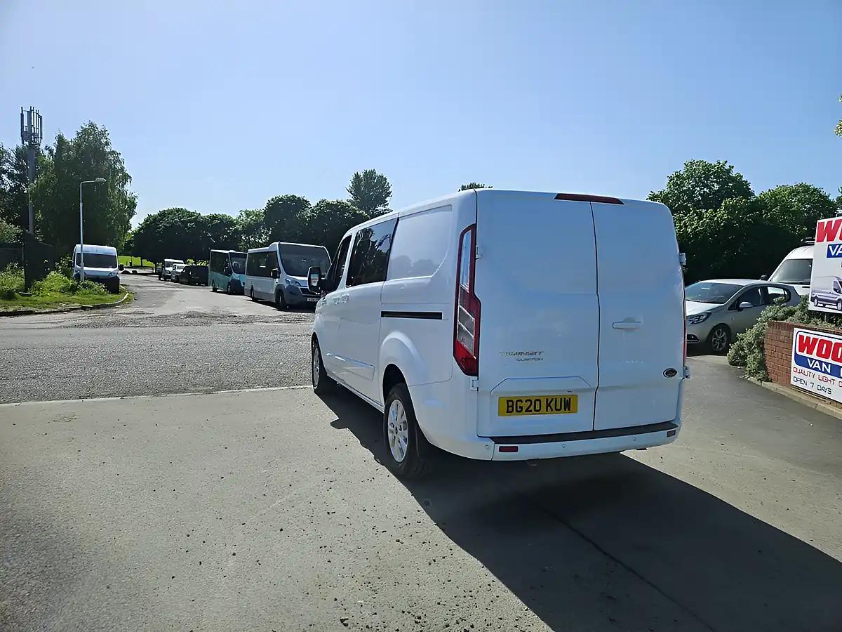 Used 2020 Ford Transit Custom 320 Limited Crew Van White - Interior and Exterior details 6
