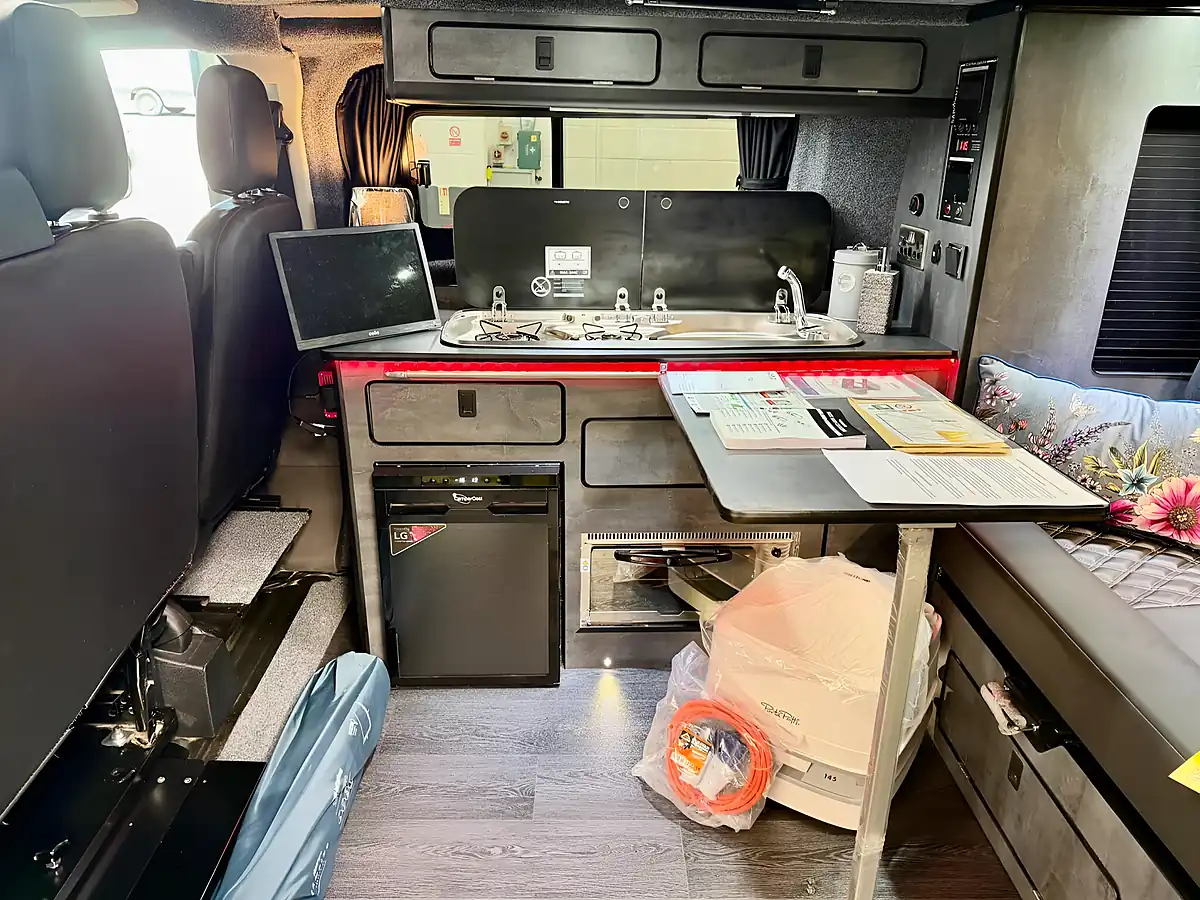 Used 2020 Ford Transit Custom Campervan Black - Interior and Exterior details 18