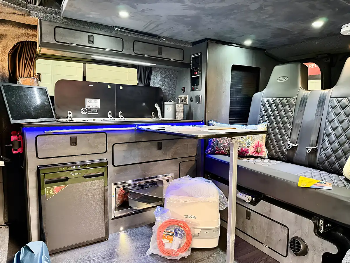 Used 2020 Ford Transit Custom Campervan Black - Interior and Exterior details 3