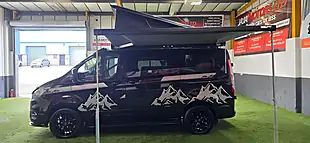 Used 2020 Ford Transit Custom Campervan Black - Interior and Exterior details 11