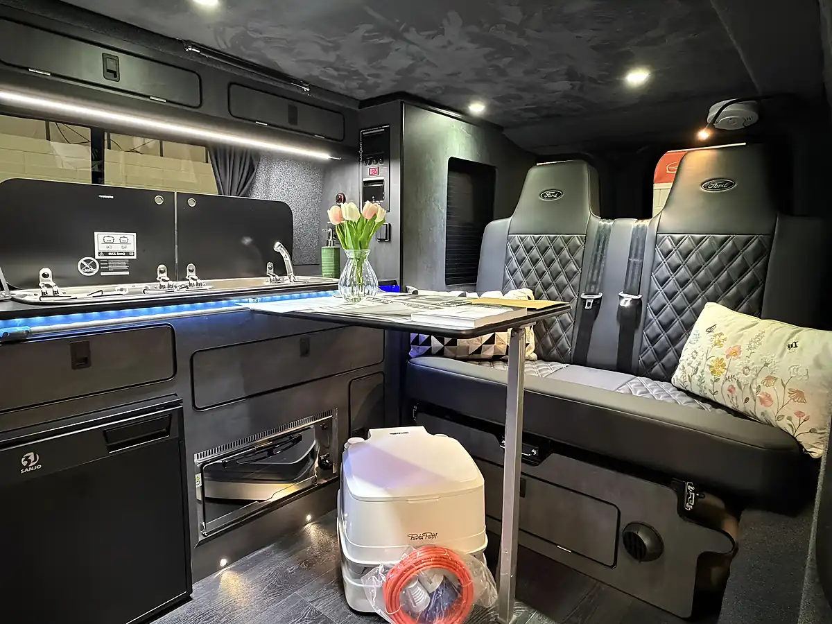 Used 2020 Ford Transit Custom Campervan Black - Interior and Exterior details 3