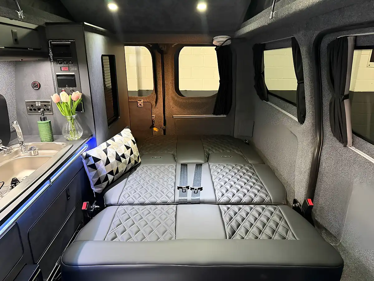 Used 2020 Ford Transit Custom Campervan Black - Interior and Exterior details 4