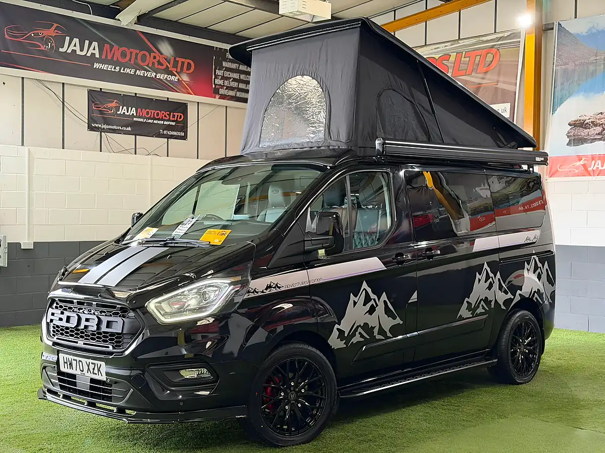 Used 2020 Ford Transit Custom Campervan Black - Interior and Exterior details 5