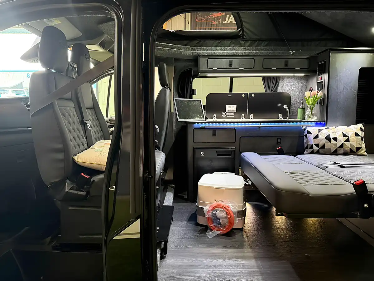 Used 2020 Ford Transit Custom Campervan Black - Interior and Exterior details 8