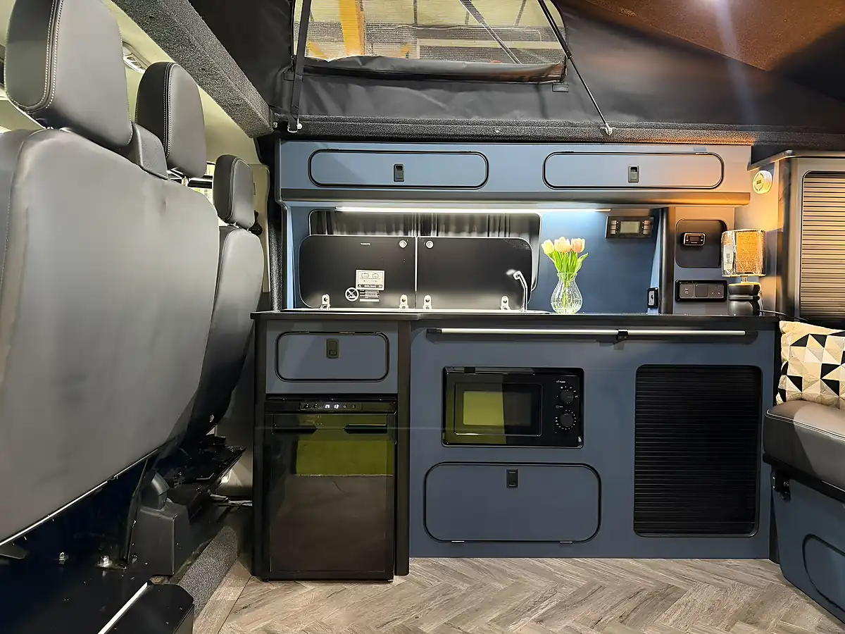 Used 2020 Ford Transit Custom Campervan Black - Interior and Exterior details 13