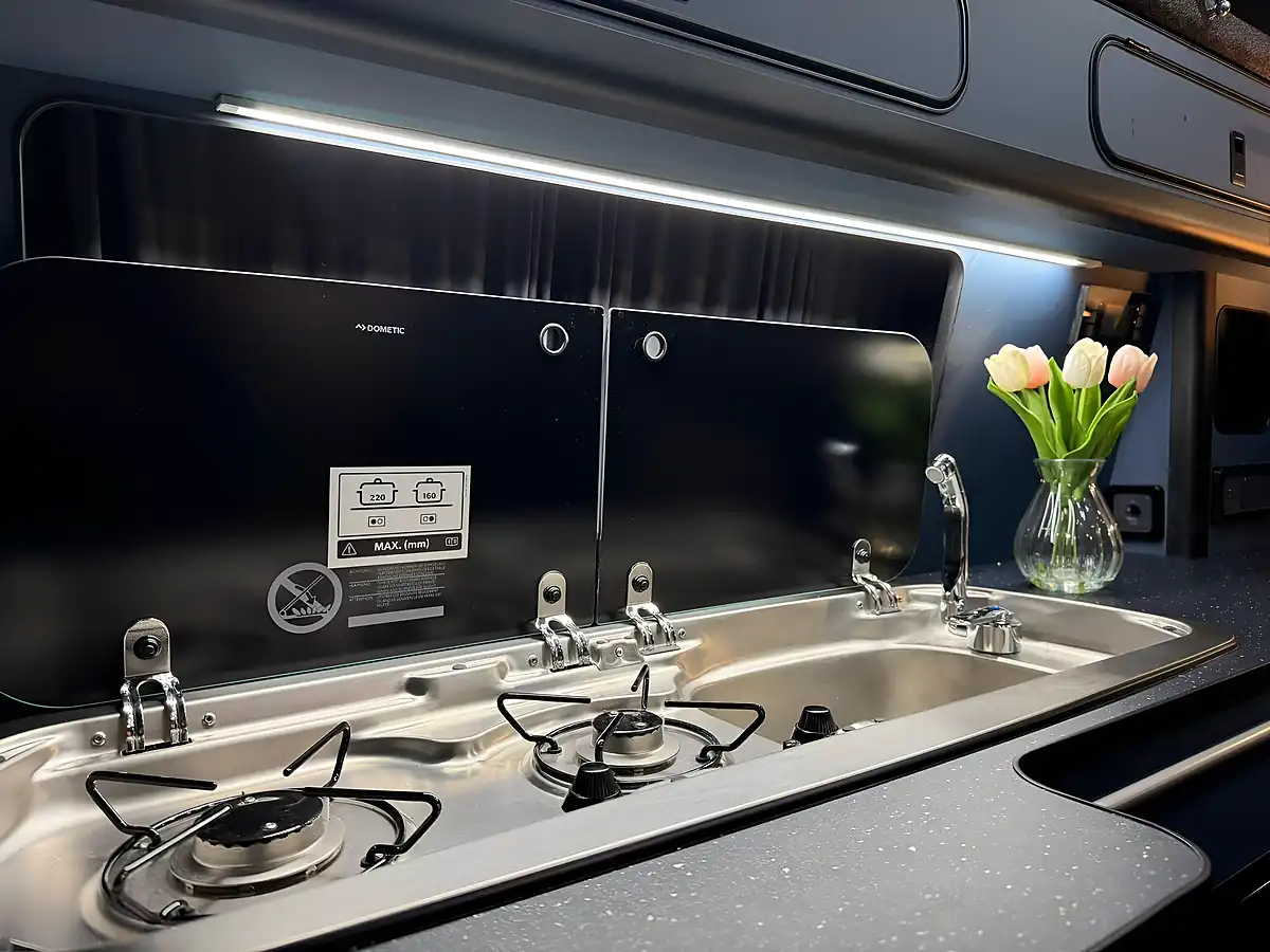 Used 2020 Ford Transit Custom Campervan Black - Interior and Exterior details 16