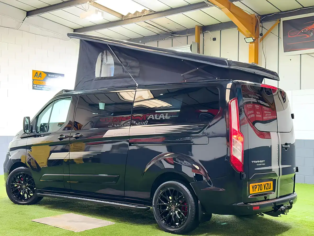 Used 2020 Ford Transit Custom Campervan Black - Interior and Exterior details 5