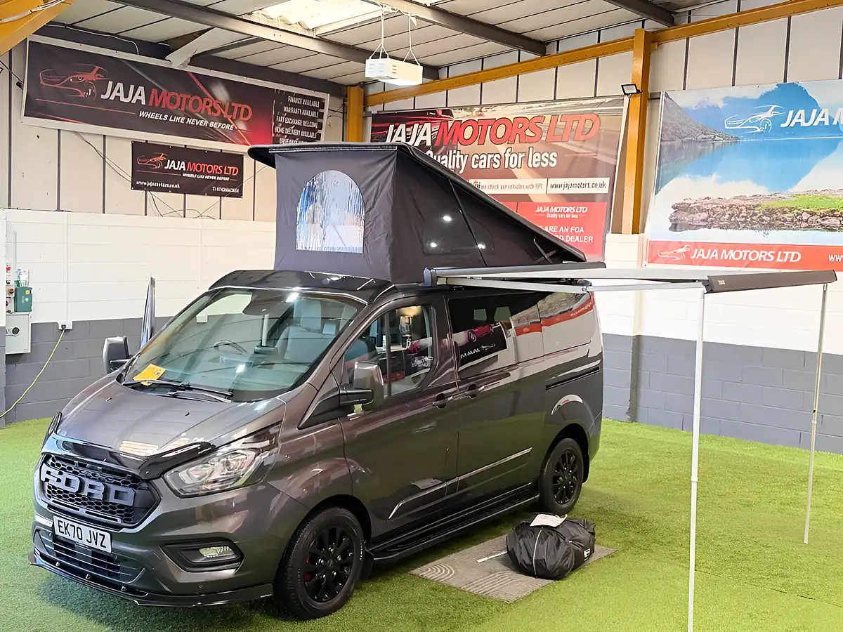 Used 2020 Ford Transit Custom Campervan Grey - Front View
