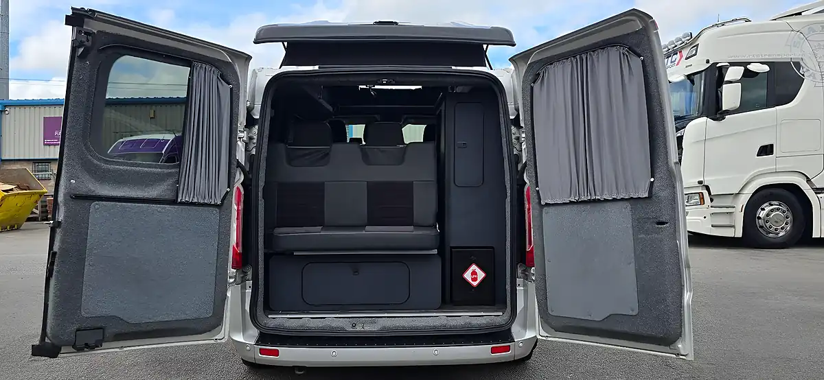 Used 2020 Ford Transit Custom Campervan Silver - Interior and Exterior details 10