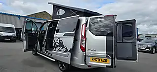 Used 2020 Ford Transit Custom Campervan Silver - Interior and Exterior details 17