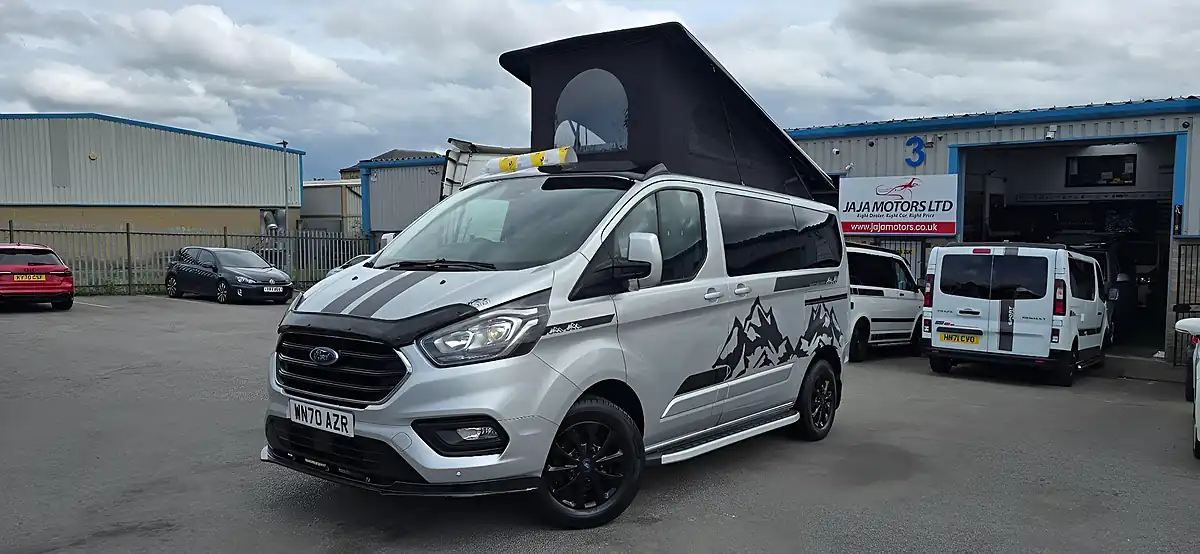 Used 2020 Ford Transit Custom Campervan Silver - Interior and Exterior details 4