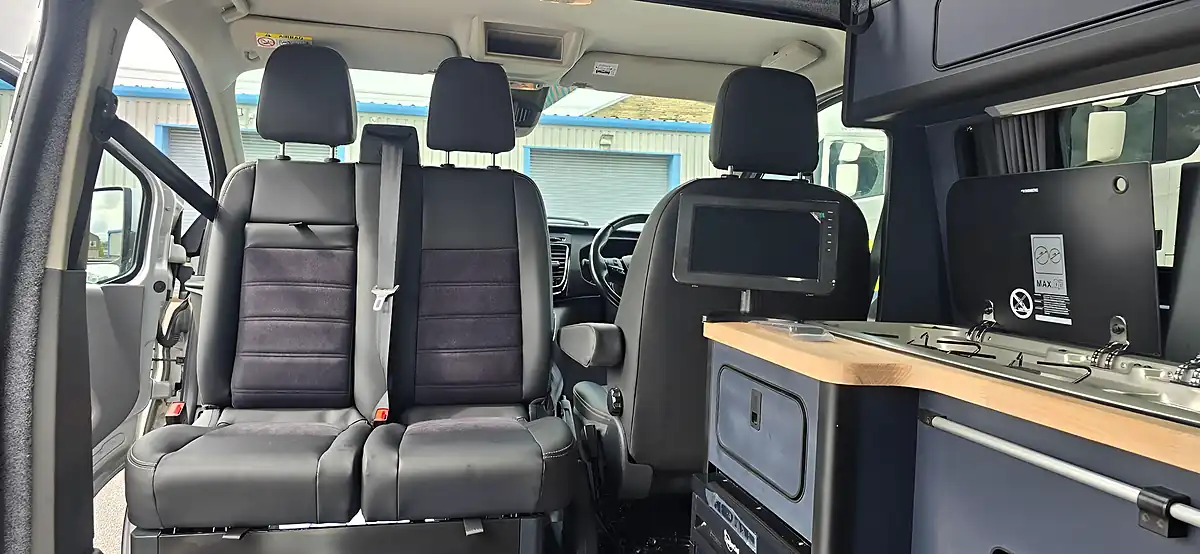 Used 2020 Ford Transit Custom Campervan Silver - Interior and Exterior details 5