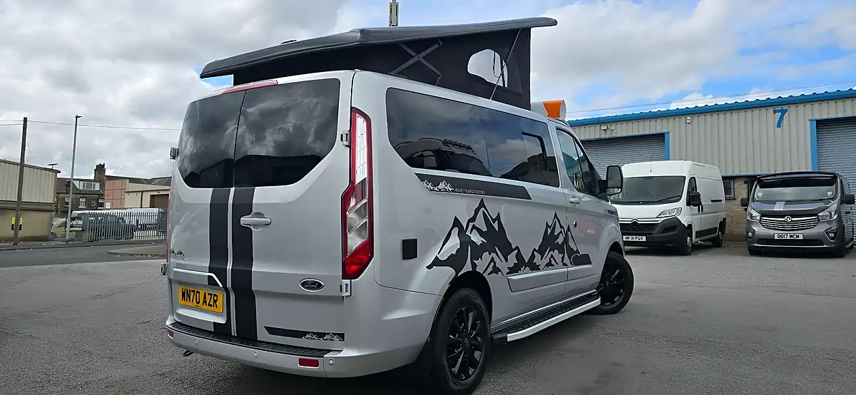 Used 2020 Ford Transit Custom Campervan Silver - Interior and Exterior details 8