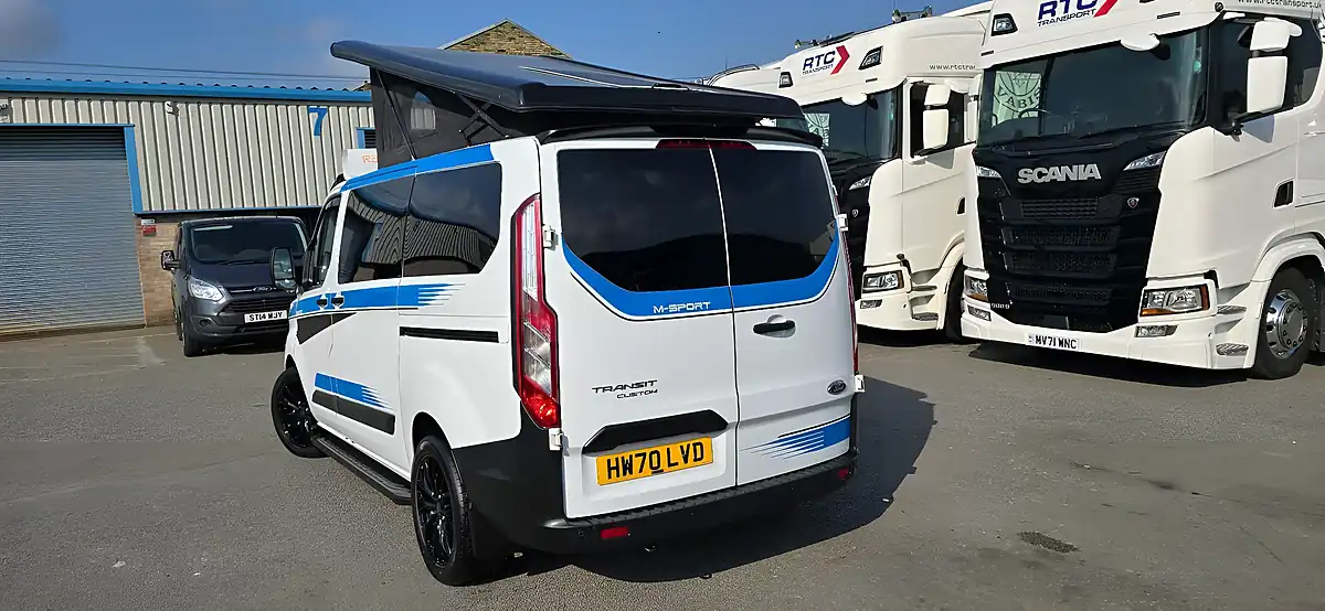 Used 2020 Ford Transit Custom Campervan White - Interior and Exterior details 12