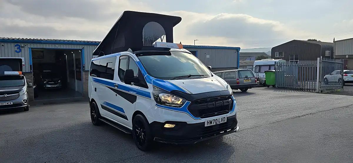 Used 2020 Ford Transit Custom Campervan White - Interior and Exterior details 18
