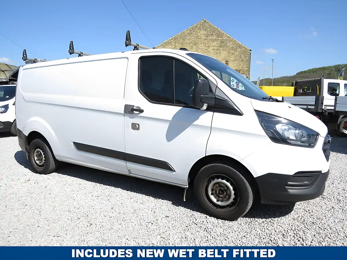 Used 2020 Ford Transit Custom Leader White - Front View
