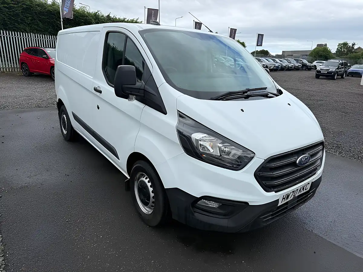 Used 2020 Ford Transit Custom Leader White - Front View