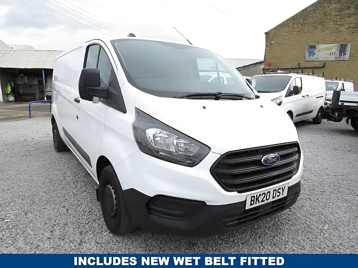 Used 2020 Ford Transit Custom Leader White - Front View