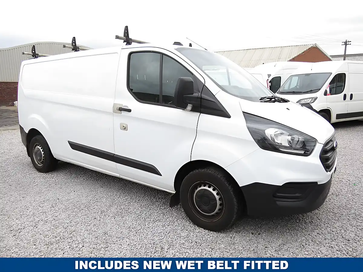 Used 2020 Ford Transit Custom Leader White - Front View