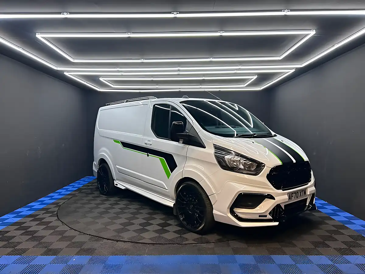 Used 2020 Ford Transit Custom Leader White - Front View