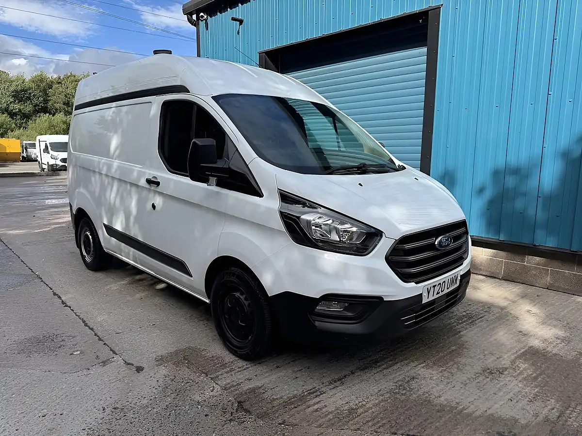Used 2020 Ford Transit Custom Leader White - Front View