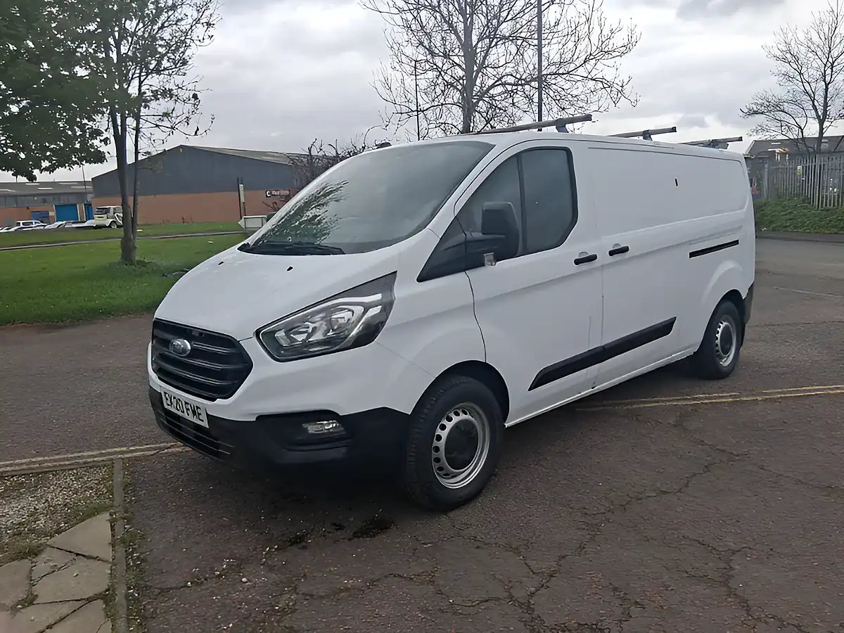 Used 2020 Ford Transit Custom Leader White - Front View