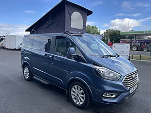 Used 2020 Ford Transit Custom Limited 5 SEAT Campervan Blue - Interior and Exterior details 2