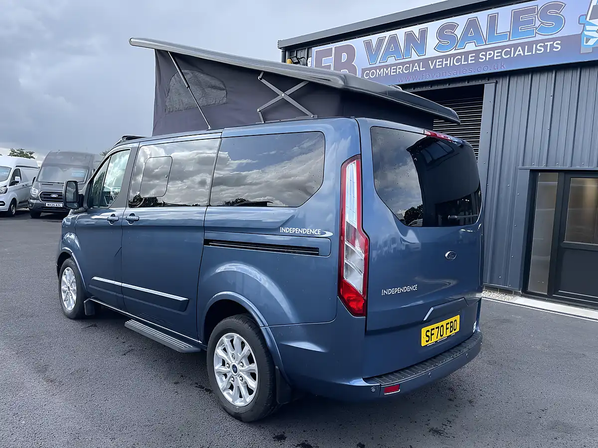 Used 2020 Ford Transit Custom Limited 5 SEAT Campervan Blue - Interior and Exterior details 4