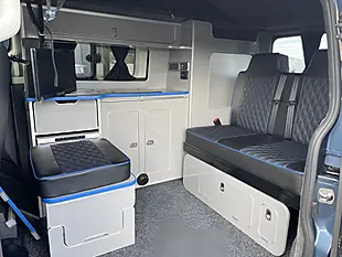 Used 2020 Ford Transit Custom Limited 5 SEAT Campervan Blue - Interior and Exterior details 8