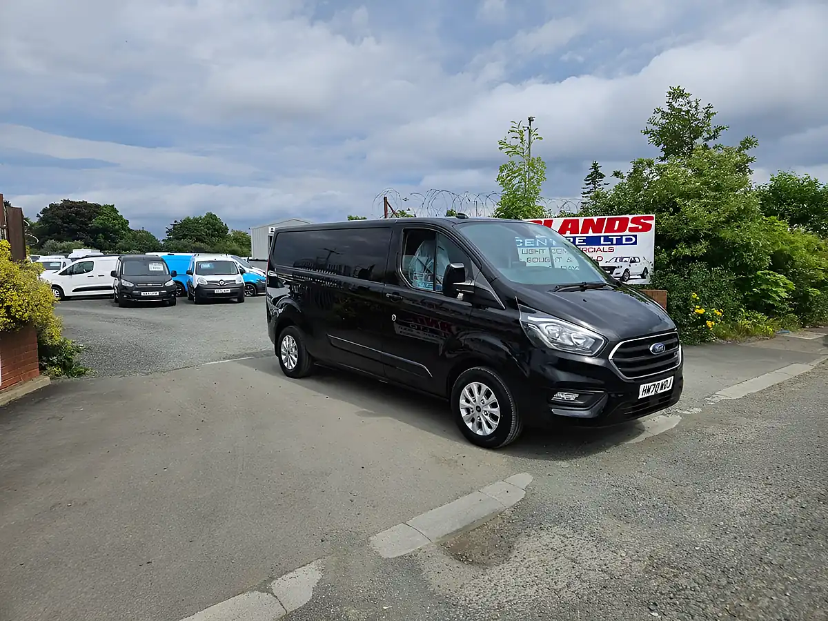Used 2020 Ford Transit Custom Limited Black - Front View
