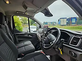 Used 2020 Ford Transit Custom Limited Black - Interior and Exterior details 12