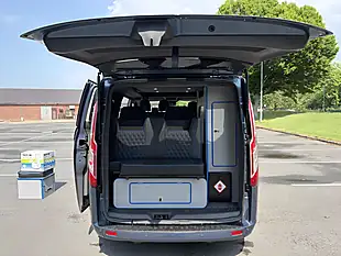 Used 2020 Ford Transit Custom Limited Blue - Interior and Exterior details 17