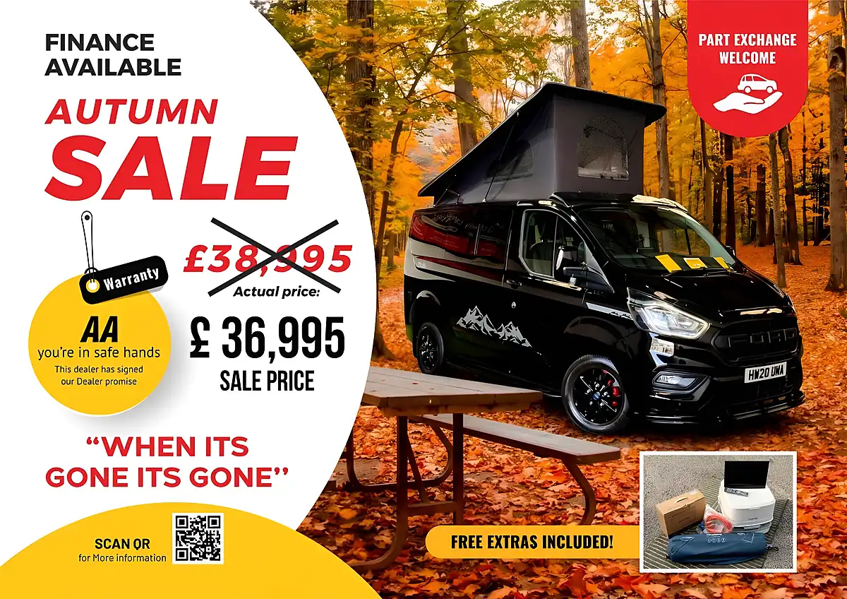 Used 2020 Ford Transit Custom Limited Edition Black - Front View