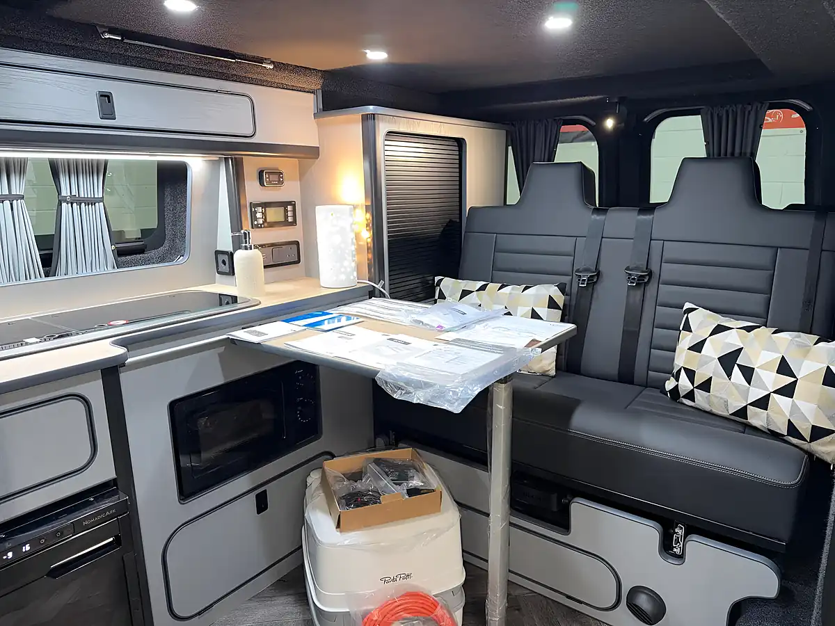 Used 2020 Ford Transit Custom Limited Edition Black - Interior and Exterior details 2