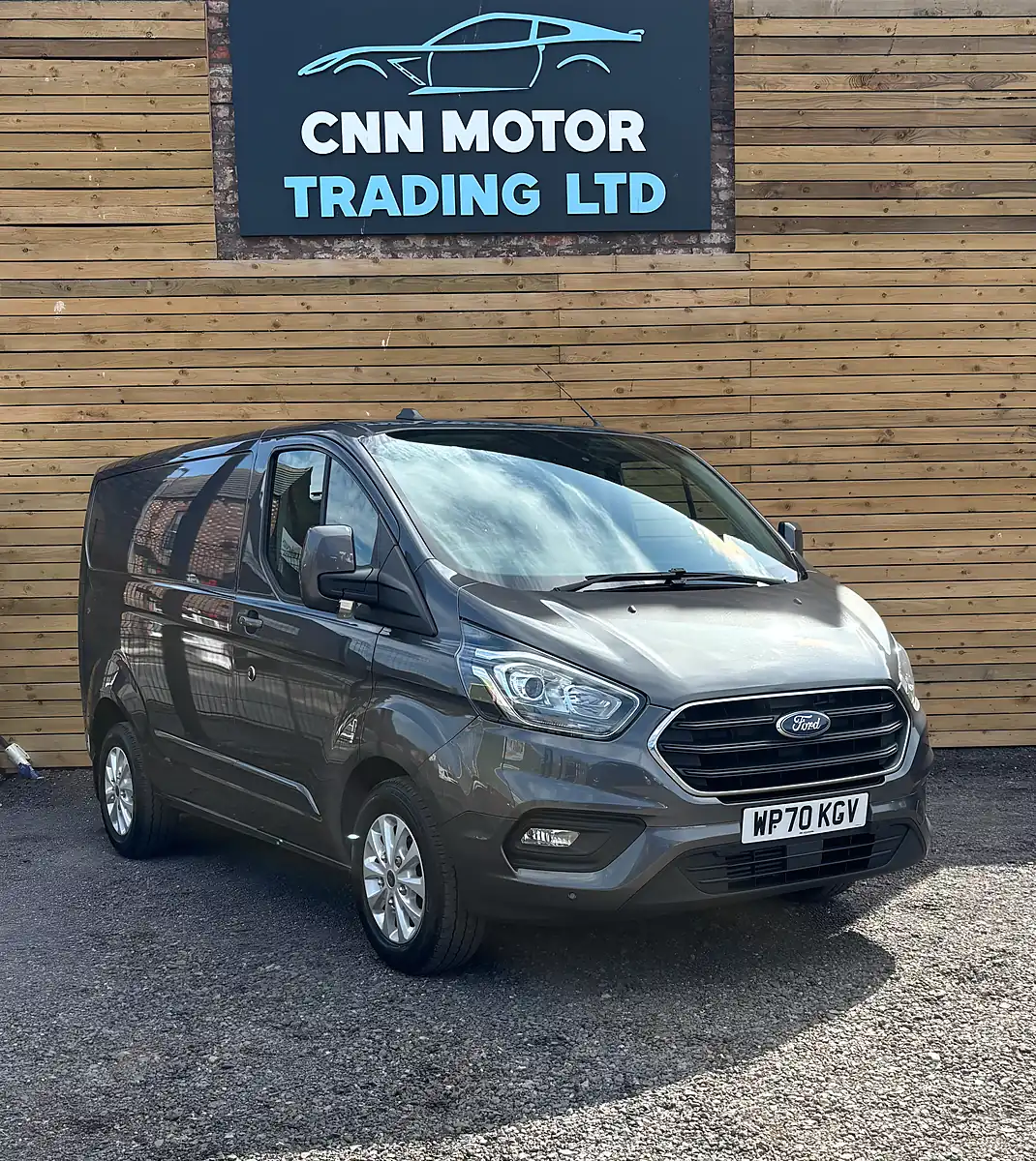 Used 2020 Ford Transit Custom Limited Grey - Front View