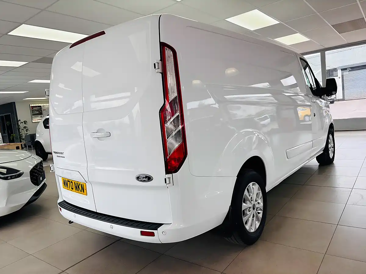 Used 2020 Ford Transit Custom Limited L2 H1 White - Interior and Exterior details 5