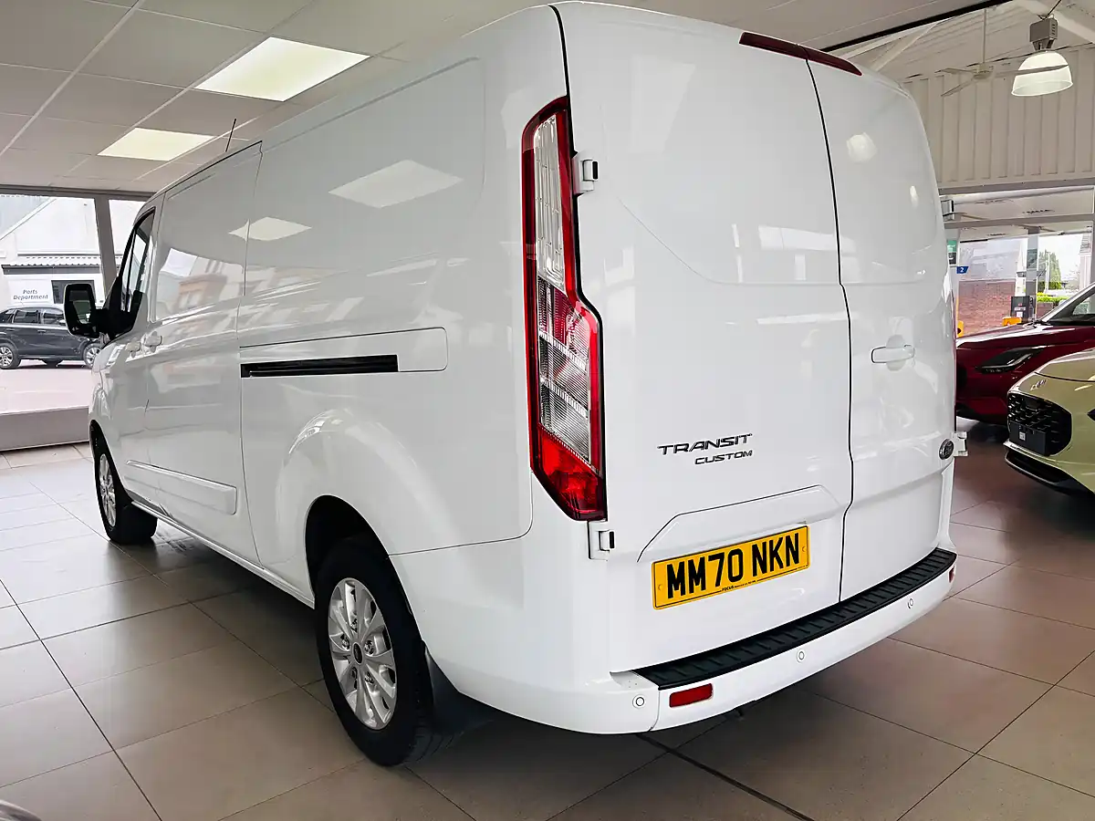 Used 2020 Ford Transit Custom Limited L2 H1 White - Interior and Exterior details 7