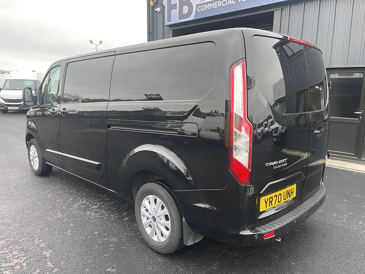 Used 2020 Ford Transit Custom Limited Lwb Black - Interior and Exterior details 7