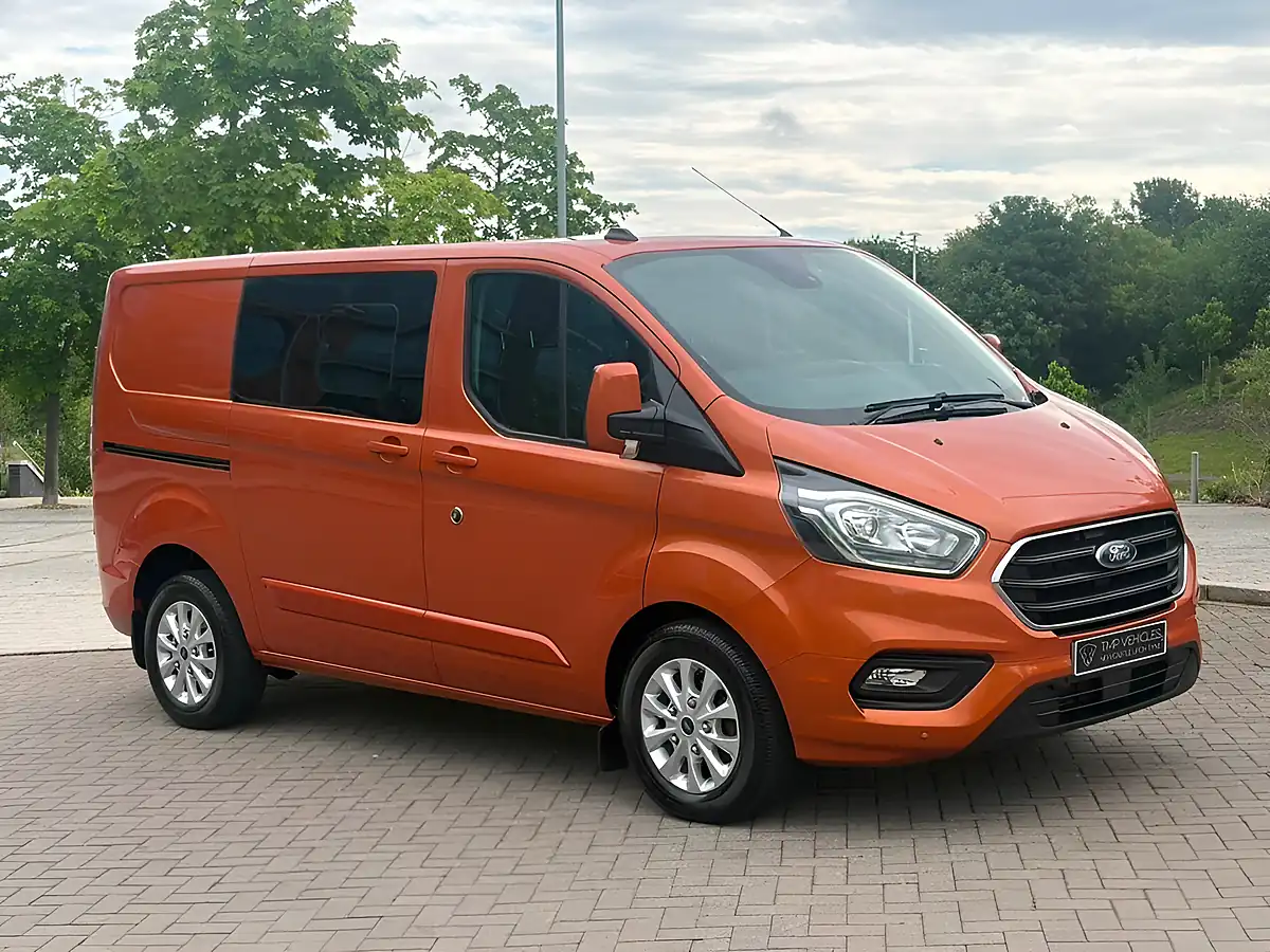 Used 2020 Ford Transit Custom Limited Orange - Interior and Exterior details 3