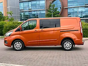 Used 2020 Ford Transit Custom Limited Orange - Interior and Exterior details 4