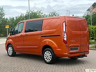 Used 2020 Ford Transit Custom Limited Orange - Interior and Exterior details 5