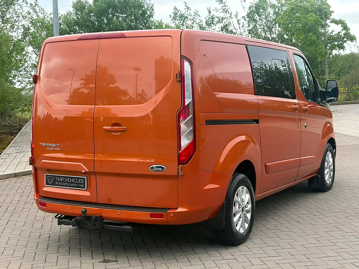 Used 2020 Ford Transit Custom Limited Orange - Interior and Exterior details 6