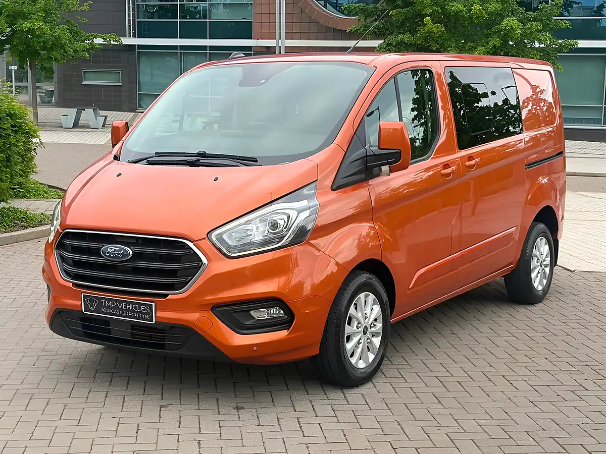 Used 2020 Ford Transit Custom Limited Orange - Interior and Exterior details 8